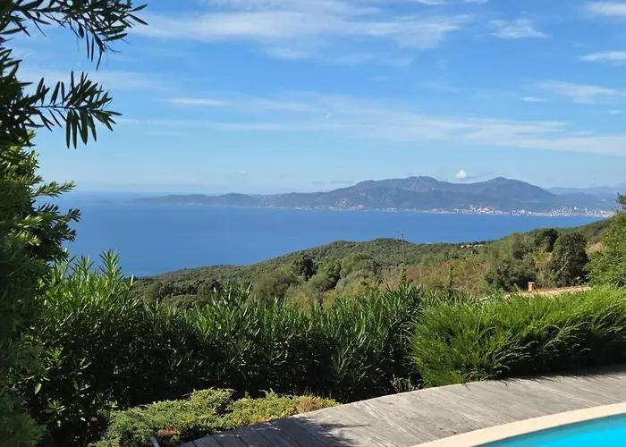 Charmante Maison Vue Panoramique A Coti-chiavari Vakantiehuis Vaccili